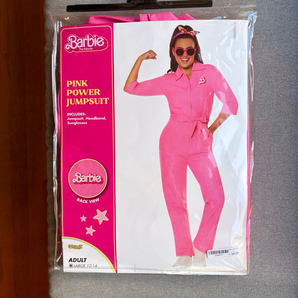 Mattel Pink Power Jumpsuit
